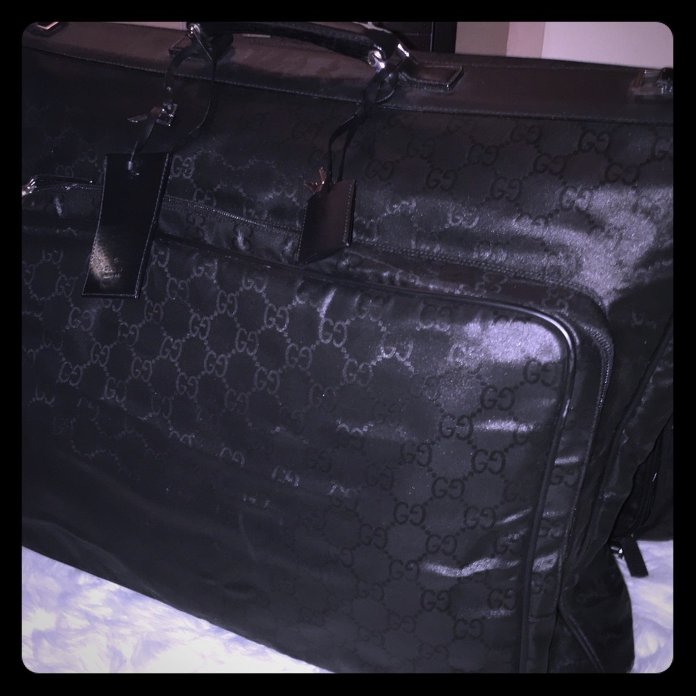 GUCCI Logo Luggage for hanging clothes